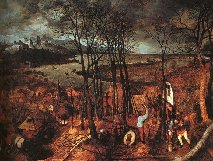 BRUEGEL, Pieter the Elder Gloomy Day gfh